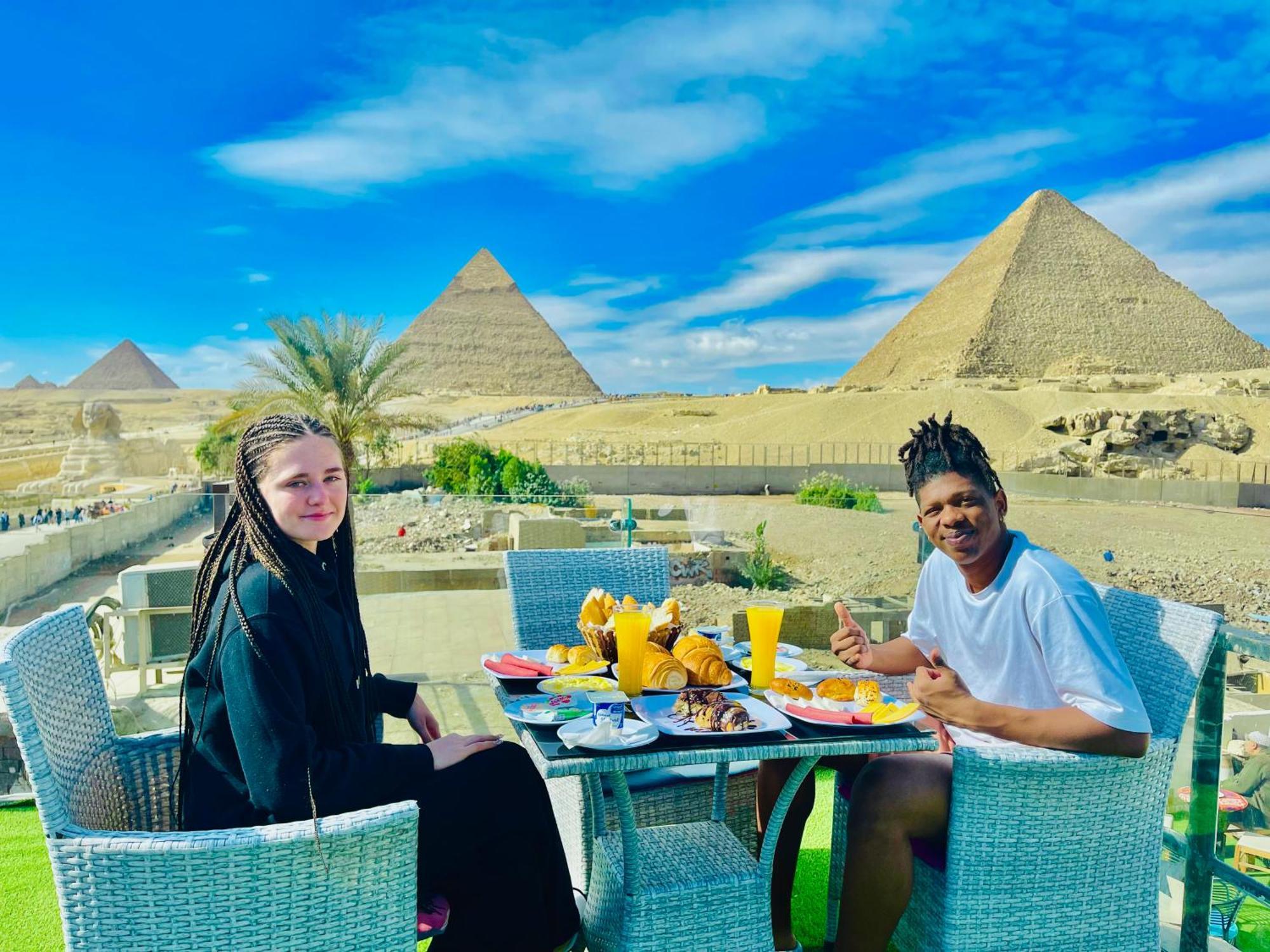 فندق Blue Scarab Pyramids View القاهرة المظهر الخارجي الصورة