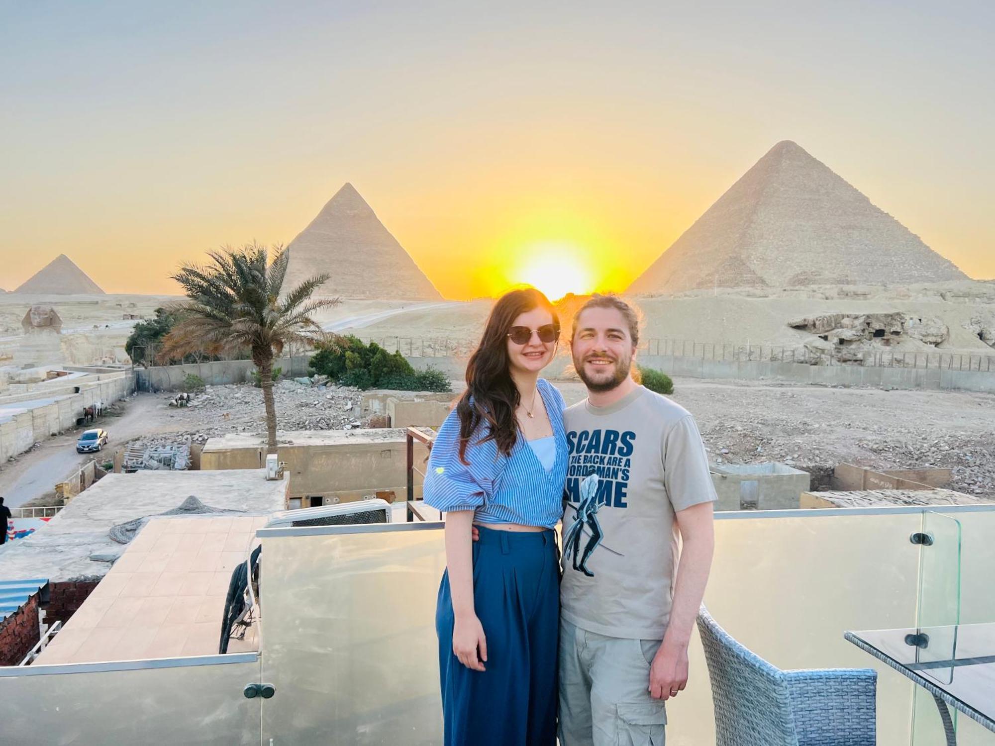فندق Blue Scarab Pyramids View القاهرة المظهر الخارجي الصورة