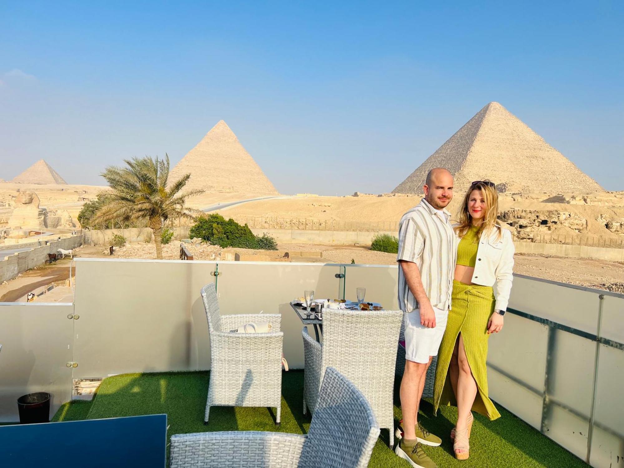 فندق Blue Scarab Pyramids View القاهرة المظهر الخارجي الصورة