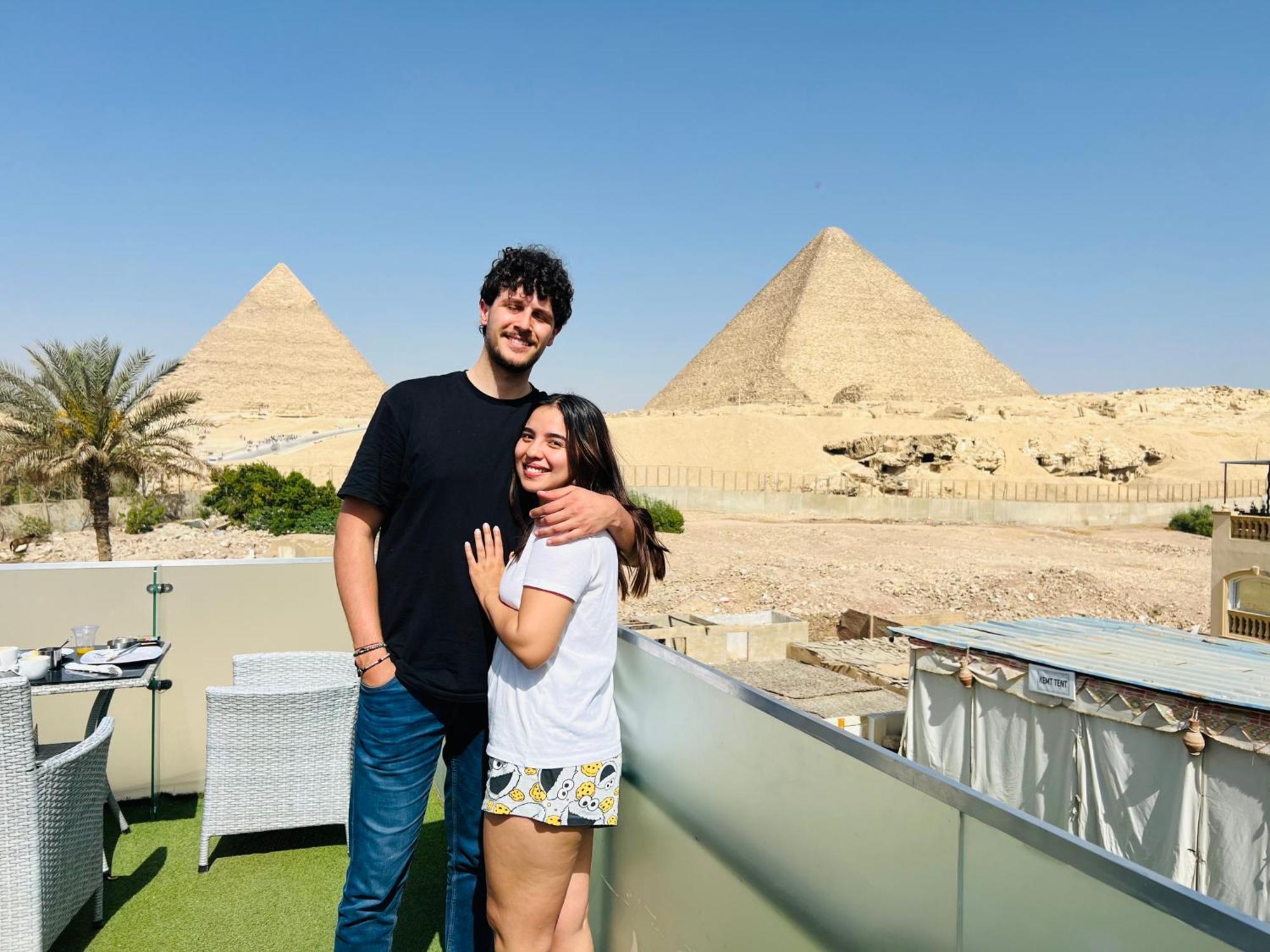 فندق Blue Scarab Pyramids View القاهرة المظهر الخارجي الصورة
